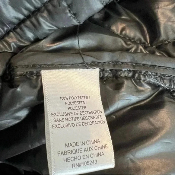 Bobeau Black Lightweight Quilted Puffer Jacket - Picture 6 of 7